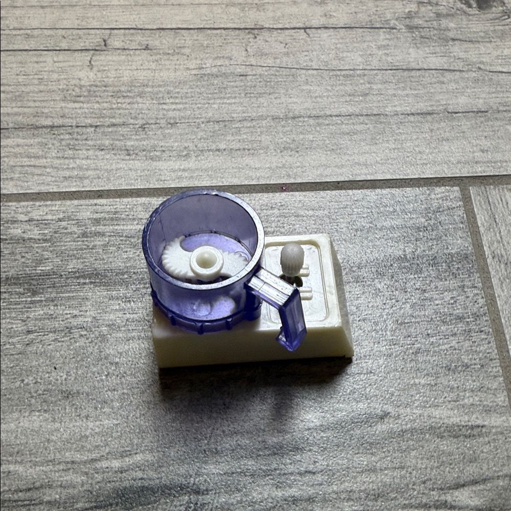 Purple and White Miniature Grinder